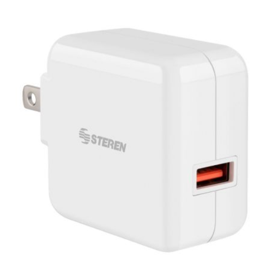 Cargador USB carga rapida Turbo Charge STEREN